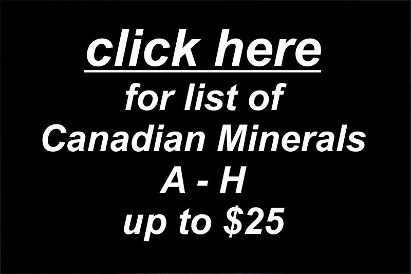 Canada, A-H, up to $25
